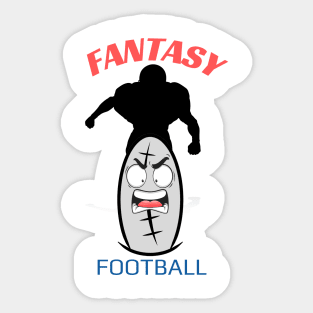 Fantasy Football League NFL Draft Sticker